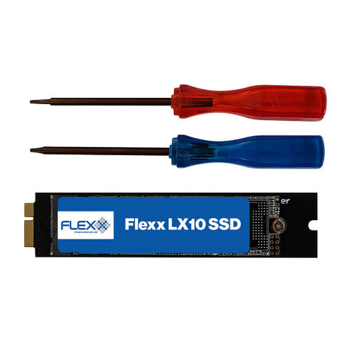 Flexx LX10 SSD upgrade kit for MacBook Air 2010-2011 Flexx LX10 SSD upgrade kit for MacBook Air 2010-2011
